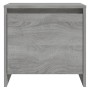 Mesita de noche madera de ingeniería gris Sonoma 45x34x44,5 cm by , Nightstands - Ref: Foro24-813046, Price: 36,07 €, Discoun...