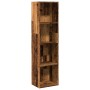 Estantería madera de ingeniería color envejecido 40x30x152 cm by , Bookcases and shelves - Ref: Foro24-857883, Price: 59,71 €...