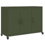Aparador de acero verde oliva 100,5x39x72 cm von , Sideboards - Ref: Foro24-846684, Preis: 176,89 €, Rabatt: %