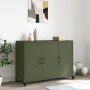 Aparador de acero verde oliva 100,5x39x72 cm von , Sideboards - Ref: Foro24-846684, Preis: 176,89 €, Rabatt: %