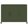 Aparador de acero verde oliva 100,5x39x72 cm von , Sideboards - Ref: Foro24-846684, Preis: 176,89 €, Rabatt: %