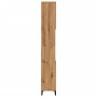 Armario de baño madera contrachapada roble artisan 30x30x190 cm by , bathroom vanities - Ref: Foro24-857106, Price: 111,32 €,...