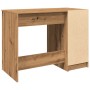Escritorio de madera de ingeniería roble artisan 100x50x75 cm by , Desks - Ref: Foro24-856996, Price: 107,41 €, Discount: %
