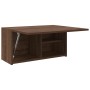 Mueble de pared baño madera ingeniería roble marrón 60x25x30cm by , bathroom vanities - Ref: Foro24-860064, Price: 44,27 €, D...