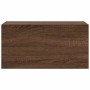 Mueble de pared baño madera ingeniería roble marrón 60x25x30cm by , bathroom vanities - Ref: Foro24-860064, Price: 44,27 €, D...