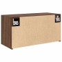 Mueble de pared baño madera ingeniería roble marrón 60x25x30cm by , bathroom vanities - Ref: Foro24-860064, Price: 44,27 €, D...