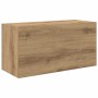 Mueble de pared baño madera ingeniería roble artisan 60x25x30cm by , bathroom vanities - Ref: Foro24-860066, Price: 44,98 €, ...