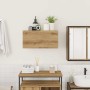 Mueble de pared baño madera ingeniería roble artisan 60x25x30cm by , bathroom vanities - Ref: Foro24-860066, Price: 44,98 €, ...
