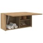 Mueble de pared baño madera ingeniería roble artisan 60x25x30cm by , bathroom vanities - Ref: Foro24-860066, Price: 44,98 €, ...