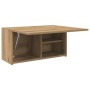 Mueble de pared baño madera ingeniería roble artisan 60x25x30cm by , bathroom vanities - Ref: Foro24-860066, Price: 44,98 €, ...