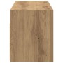 Mueble de pared baño madera ingeniería roble artisan 60x25x30cm by , bathroom vanities - Ref: Foro24-860066, Price: 44,98 €, ...