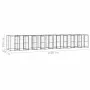 Stahl-Außenzwinger 24,2 m² von vidaXL, Hundehütten und Zäune - Ref: Foro24-3082268, Preis: 1,00 €, Rabatt: %