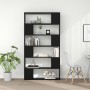 Raumteiler Bücherregal schwarz 100x24x188 cm von vidaXL, Bücherregale und Regale - Ref: Foro24-3082072, Preis: 105,46 €, Raba...