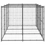 Steel outdoor kennel 7.26 m² by vidaXL, Dog kennels and fences - Ref: Foro24-3082261, Price: 458,28 €, Discount: %