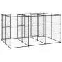 Steel outdoor kennel 7.26 m² by vidaXL, Dog kennels and fences - Ref: Foro24-3082261, Price: 458,28 €, Discount: %
