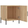 Mesita de noche madera de ingeniería roble Sonoma 40x40x50 cm by , Nightstands - Ref: Foro24-827586, Price: 44,21 €, Discount: %