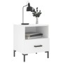 Mesita de noche madera de ingeniería blanco 40x35x47,5 cm | Foro24.es | Tu tienda online para hogar, jardín y más Foro24.es
