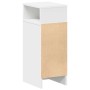 Mesillas de noche 2 uds con cajón blanco 25x31x66 cm by , Nightstands - Ref: Foro24-858615, Price: 80,86 €, Discount: %