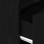 Mesillas de noche 2 uds con cajón negro 25x31x66 cm von , Nachttische - Ref: Foro24-858617, Preis: 91,43 €, Rabatt: %