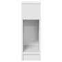 Mesilla de noche con cajón blanca 20x36x60 cm von , Nachttische - Ref: Foro24-858695, Preis: 51,64 €, Rabatt: %