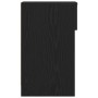 Mesilla de noche con cajón roble negro 20x36x60 cm by , Nightstands - Ref: Foro24-858697, Price: 50,84 €, Discount: %