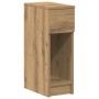 Mesillas de noche con cajón 2 uds roble artesanal 20x36x60 cm by , Nightstands - Ref: Foro24-858712, Price: 80,38 €, Discount: %