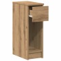 Mesillas de noche con cajón 2 uds roble artesanal 20x36x60 cm by , Nightstands - Ref: Foro24-858712, Price: 80,38 €, Discount: %