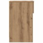 Mesillas de noche con cajón 2 uds roble artesanal 20x36x60 cm by , Nightstands - Ref: Foro24-858712, Price: 80,38 €, Discount: %