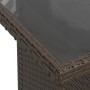 Juego Sofá Jardín 7 Piezas con Cojines Marrón Poli Ratán Acacia | Foro24.es | Tu tienda online para hogar, jardín y más Foro24.es