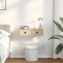 Estante de pared con cajones madera contrachapada roble sonoma von , Regale und Regale - Ref: Foro24-859943, Preis: 48,00 €, ...