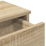 Estante de pared con cajones madera contrachapada roble sonoma von , Regale und Regale - Ref: Foro24-859943, Preis: 48,00 €, ...