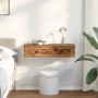 Estante de pared con cajones madera contrachapada madera vieja de , Estantes y estanterías - Ref: Foro24-859957, Precio: 52,0...