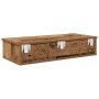 Estante de pared con cajones madera contrachapada madera vieja de , Estantes y estanterías - Ref: Foro24-859957, Precio: 52,0...