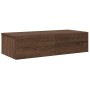 Estante de pared con cajones madera contrachapada roble marrón de , Estantes y estanterías - Ref: Foro24-859974, Precio: 50,0...