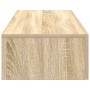 Estante de pared con cajones madera contrachapada roble sonoma by , Shelves and shelves - Ref: Foro24-859988, Price: 69,50 €,...