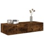 Estante de pared con cajones de madera contrachapada blanco de , Estantes y estanterías - Ref: Foro24-859981, Precio: 60,29 €...