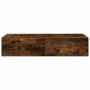 Estante de pared con cajones de madera contrachapada blanco de , Estantes y estanterías - Ref: Foro24-859981, Precio: 60,29 €...
