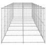 Außenzwinger aus verzinktem Stahl, 16,94 m² von vidaXL, Hundehütten und Zäune - Ref: Foro24-3082287, Preis: 1,00 €, Rabatt: %