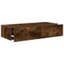 Estante de pared con cajones de madera contrachapada blanco de , Estantes y estanterías - Ref: Foro24-859981, Precio: 60,29 €...