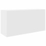 Mueble de pared de baño madera ingeniería blanco 80x25x40 cm by , bathroom vanities - Ref: Foro24-860085, Price: 64,96 €, Dis...
