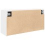 Mueble de pared de baño madera ingeniería blanco 80x25x40 cm by , bathroom vanities - Ref: Foro24-860085, Price: 64,96 €, Dis...