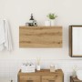 Mueble de pared baño madera ingeniería roble artisan 80x25x40cm by , bathroom vanities - Ref: Foro24-860093, Price: 68,85 €, ...