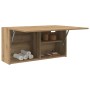 Mueble de pared baño madera ingeniería roble artisan 80x25x40cm by , bathroom vanities - Ref: Foro24-860093, Price: 68,85 €, ...