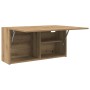 Mueble de pared baño madera ingeniería roble artisan 80x25x40cm by , bathroom vanities - Ref: Foro24-860093, Price: 68,85 €, ...