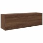 Mueble de pared baño madera ingeniería roble marrón 100x25x30cm by , bathroom vanities - Ref: Foro24-860100, Price: 63,02 €, ...