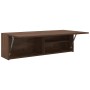 Mueble de pared baño madera ingeniería roble marrón 100x25x30cm by , bathroom vanities - Ref: Foro24-860100, Price: 63,02 €, ...