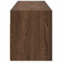 Mueble de pared baño madera ingeniería roble marrón 100x25x30cm by , bathroom vanities - Ref: Foro24-860100, Price: 63,02 €, ...