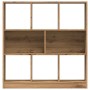 Estantería de madera ingeniería roble artisan 97,5x29,5x100 cm von , Bücherregale und Regale - Ref: Foro24-855789, Preis: 86,...