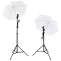 Kit estudio fotográfico lámparas, sombrillas, fondo y reflector von , Blitze und Studiobeleuchtung - Ref: Foro24-3067103, Pre...
