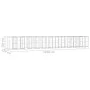 Outdoor galvanized steel dog kennel 29.04 m² by vidaXL, Dog kennels and fences - Ref: Foro24-3082292, Price: 1,00 €, Discount: %
